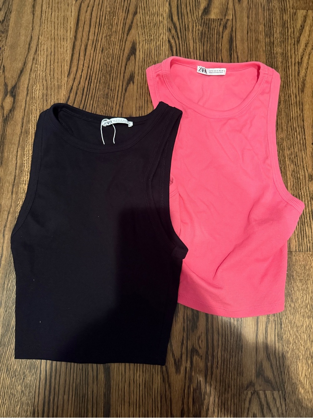 Zara Ribbed Crop Tank Bundle